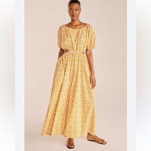 Rebecca Taylor Lattice Fleur Cutout Jumpsuit size 0